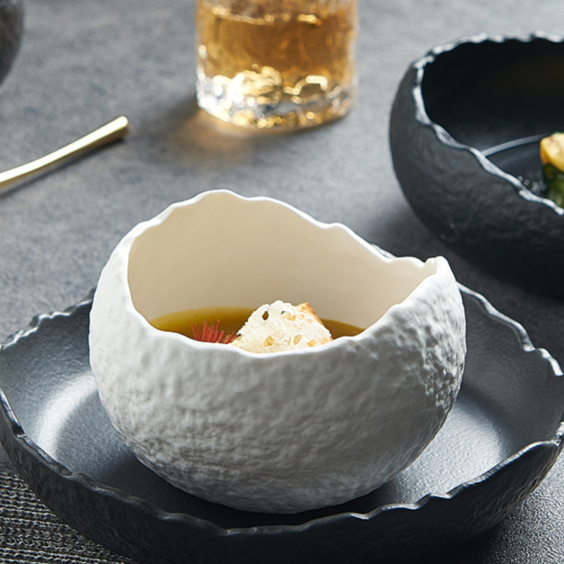 Matcha Bowl Chawan - Керамическая миска из яичной скорлупы, десертная