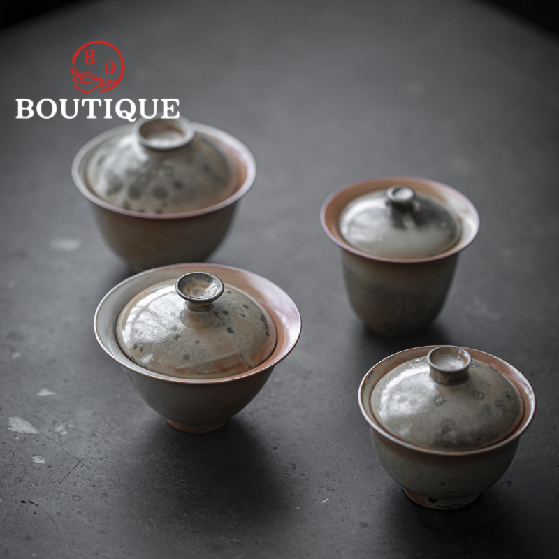 Matcha Bowl Chawan - Ретро-Стаканчик для заваривания дерева, чернила, искусство,