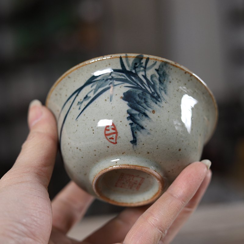 Ручная роспись китайская керам – обзор и цена Matcha Bowl Chawan