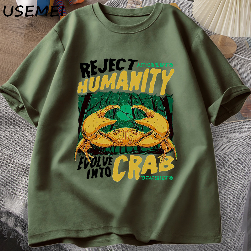 Футболка Reject Humanity Crab  – обзор и цена Japan Lifestyle And Culture
